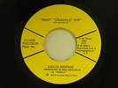 David Morris 45 SNAP 'CRACKLE' POP / GONE IS THE LAUGHTER   Plush M- soul