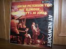 The Oscar Peterson Trio at Newport LP Columbia 1958 1st UK Pr EX/VG+ 12