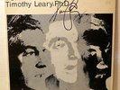 TIMOTHY LEARY-TURN ON TUNE IN DROP OUT-ORIG 1966 ESP 1027-PSYCH ACID-AUTOGRAPHED