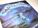 METALLICA Ride The Lightning RECORD LP VINYL 80's AUTOGRAPHED SIGNED Megaforce