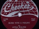 HEAR Blues 78 rpm LITTLE WALTER Blues With A Feeling CHECKER 780