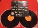 THE BEATLES LIVE HAMBURG GERMANY 1962 VG+ 2X VINYLES 33T LP