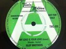Isley Brothers Why When Your Love Is Gone / My Love Is Your Love