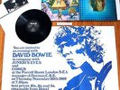 DAVID BOWIE DEBUT ALBUM DELUXE VINYL PRESSING & HUGE POSTER N.MINT RARE