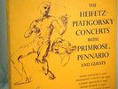 VINTAGE MOZART QUINTETTE HEIFETZ PIATIGORSKY PRIMROSE 3 ALBUM LP SET RCA VICTOR
