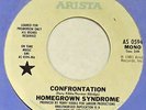 HOMEGROWN SYNDROME Confrontation 45 ARISTA modern soul Orig. 1981 funk NM