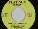 Funk 45 WILLIE & THE MIGHTY MAGNIFICENTS Funky 8 Corners on All Platinum