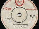 DON'T STAY OUT LATE  Kentrick Patrick ( LORD CREATOR ) Beautiful *RANDY'S* Ska ?