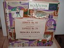 MISCHA ELMAN     MOZART & PAGANINI      RCA VICTOR MAROON LABEL LP NM-