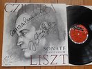 LISZT : Sonate / CZIFFRA / AUTHENTIC DEDICACE : Amicalement LP CZIFFRA MCP 203
