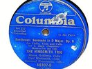 1934 Paul HINDEMITH TRIO Viola Beethoven Serenade Szymon Goldberg Feuermann 78