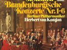BACH 6 Brandenburg Concertos KARAJAN DGG 2721108 2LP Gatefold LOW SHIPPING WWIDE