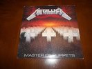 METALLICA MASTER OF PUPPETS VINLY LP TEST PRESSING VG+