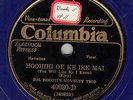 100e.  Sol Hoopii Trio - Hoohihi Oe Ke Ike Mai & He Olu Ia No'u  - Col. 40030-D