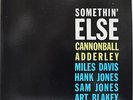 Cannonball Adderley Miles Davis Somethin' Else Japan LP 1977 King GXF3001 Insert