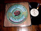 Grateful Dead  American Beauty 1970 LP Warner Bros Tan Labels A:VG+, B:NM Ripple