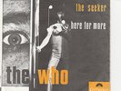 THE WHO ‘THE SEEKER’ BELGIUM PS 45 vinyl