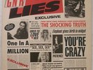 GUNS N ROSES Lies LP Vinyl VG+ Cover VG+ GERMAN press