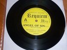 REQUIEM - ANGEL OF SIN 1980 NWOBHM LTD EDITION EP 33rpm METAL UNPLAYED 36 YR OLD