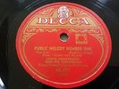 LOUIS ARMSTRONG Public Melody Number One EARLY DECCA 10