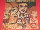 EARTH, WIND AND FIRE S/T ORIGINAL 1971 Warner Bros LP (Debut -W/Poster) R&B