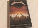 Metallica Master of Puppets Cassette Album Music For Nations TMFN 60 1986 Rare