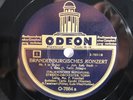3x 78rpm BACH Brandenburg Concerto: GIOCONDA DE VITO & ZECCHI - RARE ODEON