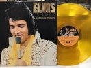 Elvis A Canadian Tribute Gold colored vinyl record album - 1978 RCA LP PROMO