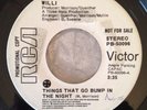 WILLI - things go bump - 1975 CANADIAN DJ 45 - unknown? glam rock psych LISTEN