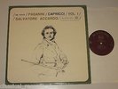 ACCARDO: PAGANINI CAPRICCI VOL.1 VIOLIN RCA ITALIANA ML20213 ORIGINAL RARE NM
