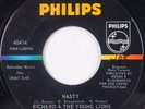 RICHARD & YOUNG LIONS: Nasty 60s New Jersey GARAGE Psych 45 NM- Super HEAR