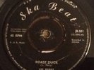LEE PERRY - Roast Duck. UK Ska Beat 45'. 1965. Hand To Hand Jb.201