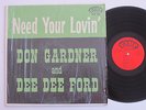 DON GARDNER & DEE DEE FORD Need Your Lovin' Fire Mono DG R&B Soul IN SHRINK LP