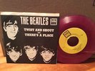 THE BEATLES: Twist and Shout, Tollie Records, Pink, Pic Sleeve, OOP 45