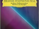 BRAHMS Symphony n.4 KARAJAN/BERLINER DGG 427497-1 digital LP 1989