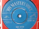 BOBBY ANGELO - baby sittin ,HMV, UK ,1961, MINT-