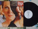 Styx LP Pieces Of Eight 1978 White Label Promo w Lyric Sleeve VG++/M-