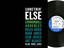 CANNONBALL ADDERLEY, Miles Davis, SOMETHING' ELSE, Blue Note  BLP-1595 RVG  EAR