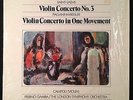 SAINT-SAENS, PAGANINI-KREISLER VIOLIN CONCERTOS / CAMPOLI, Violin GAMBA, LSO NM-