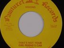 THE VISIONS: That’s Not Your Friends Car PAWTUXET Powerpop 45 NM