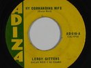 Calypso/Latin 45 LEROY GITTENS My Commanding Wife/El Barquito on Adiza