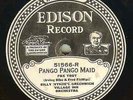 78 RPM RECORD EDISON 51566 HOT RED NICHOLS WITH BILLY WYNNE ORCH. 1925 