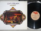 CREAM LIVE VOLUME 2 RSO MW 2127 Japanese Pressing Vinyl LP
