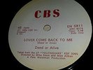 DEAD or ALIVE Lover Come Back To Me  ORIGINAL 1985  Zimbabwe CBS EN 5811 VG+