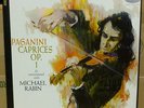 PAGANINI Caprices Op. 1 - Michael Rabin Violinist - NM 1950s Stereo Vinyl 2x LP