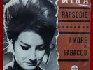 MINA 45 GIRI ITALDISC MH 153 RAPSODIE/AMORE DI TABACCO M / VG