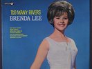 BRENDA LEE: Too Many Rivers LP (very small tears on spine) Oldies