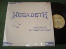 MEGADETH -  PROMO DIFF COVER PERU EMI LP BT030019 Unplayed