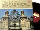 Sinfonie Es-dur KV 543, Violinkonzert D-dur KV 218, Johanna Martzy (Violine), Si