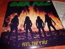 Overkill ?– Feel The Fire ...in very good condition...org,1985..Noise Records